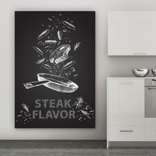 Lade das Bild in den Galerie-Viewer, Poster Steak Flavor Hochformat