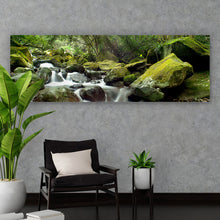 Lade das Bild in den Galerie-Viewer, Poster Steiniger Wasserfall Panorama