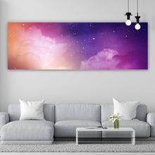 Lade das Bild in den Galerie-Viewer, Poster Sterne am Nachthimmel Panorama
