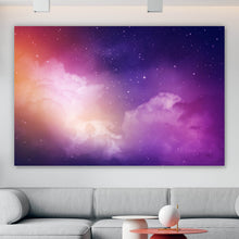 Lade das Bild in den Galerie-Viewer, Acrylglasbild Sterne am Nachthimmel Querformat