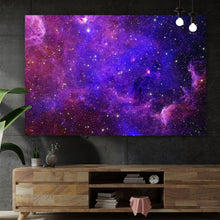 Lade das Bild in den Galerie-Viewer, Poster Sternen Galaxie Querformat