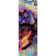 Lade das Bild in den Galerie-Viewer, Poster Stier Abstrakt Panorama Hoch