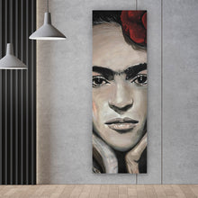 Lade das Bild in den Galerie-Viewer, Poster Südländische Frida Zeichenstil Panorama Hoch
