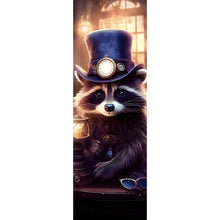 Lade das Bild in den Galerie-Viewer, Poster Süßer kleiner Waschbär Panorama Hoch