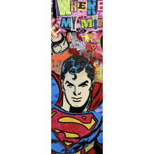 Lade das Bild in den Galerie-Viewer, Poster Superheld Pop Art Comic Panorama Hoch