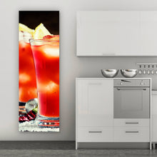 Lade das Bild in den Galerie-Viewer, Leinwandbild Take a Cocktail Panorama Hoch