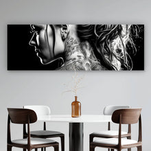 Lade das Bild in den Galerie-Viewer, Poster Tattoo Schönheit Digital Art Panorama