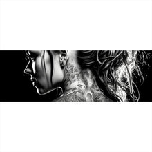 Lade das Bild in den Galerie-Viewer, Poster Tattoo Schönheit Digital Art Panorama