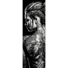 Lade das Bild in den Galerie-Viewer, Poster Tattoo Schönheit Digital Art Panorama Hoch