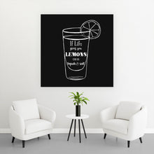 Lade das Bild in den Galerie-Viewer, Poster Tequila und Salz Quadrat