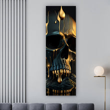 Lade das Bild in den Galerie-Viewer, Acrylglasbild Totenkopf No. 2 Modern Art Panorama Hoch