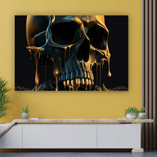 Lade das Bild in den Galerie-Viewer, Acrylglasbild Totenkopf No. 2 Modern Art Querformat