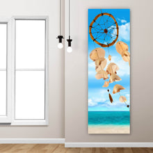 Lade das Bild in den Galerie-Viewer, Leinwandbild Traumfänger am Strand Panorama Hoch