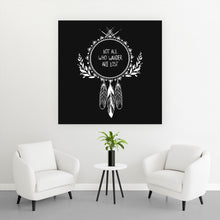 Lade das Bild in den Galerie-Viewer, Acrylglasbild Traumfänger im Boho-Style Quadrat