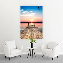 Lade das Bild in den Galerie-Viewer, Poster Traumhafte See Hochformat