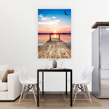 Lade das Bild in den Galerie-Viewer, Poster Traumhafte See Hochformat