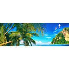 Lade das Bild in den Galerie-Viewer, Aluminiumbild Tropische Bucht Panorama