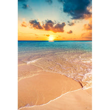 Lade das Bild in den Galerie-Viewer, Acrylglasbild Tropischer Sandstrand Hochformat