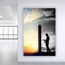 Lade das Bild in den Galerie-Viewer, Acrylglasbild Tür zu einer besseren Welt Hochformat
