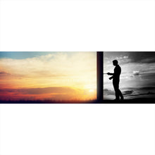 Lade das Bild in den Galerie-Viewer, Acrylglasbild Tür zu einer besseren Welt Panorama