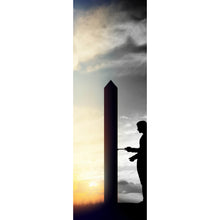 Lade das Bild in den Galerie-Viewer, Poster Tür zu einer besseren Welt Panorama Hoch