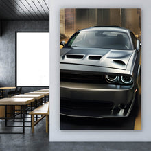 Lade das Bild in den Galerie-Viewer, Leinwandbild US Car in der Stadt von New York Hochformat