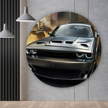 Lade das Bild in den Galerie-Viewer, Aluminiumbild US Car in der Stadt von New York Kreis