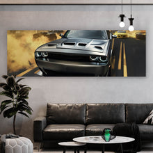 Lade das Bild in den Galerie-Viewer, Leinwandbild US Car in der Stadt von New York Panorama