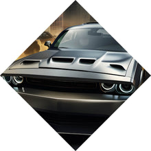 Lade das Bild in den Galerie-Viewer, Acrylglasbild US Car in der Stadt von New York Raute