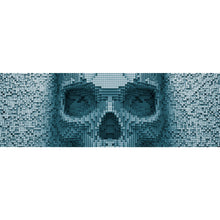 Lade das Bild in den Galerie-Viewer, Poster Verpixelter Schädel in 3D Panorama
