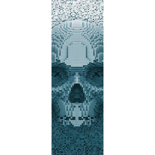 Lade das Bild in den Galerie-Viewer, Poster Verpixelter Schädel in 3D Panorama Hoch