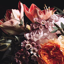 Lade das Bild in den Galerie-Viewer, Spannrahmenbild Vintage Blumenstrauß Quadrat
