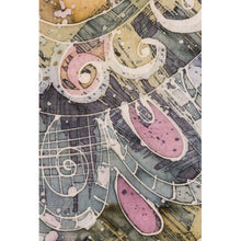 Lade das Bild in den Galerie-Viewer, Aluminiumbild Vintage Mandala Hochformat