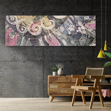 Lade das Bild in den Galerie-Viewer, Acrylglasbild Vintage Mandala Panorama