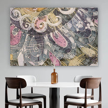 Lade das Bild in den Galerie-Viewer, Acrylglasbild Vintage Mandala Querformat