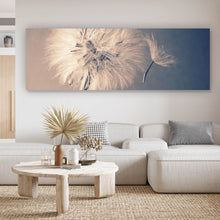 Lade das Bild in den Galerie-Viewer, Leinwandbild Vintage Pusteblume Panorama