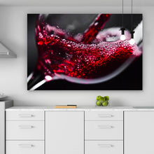 Lade das Bild in den Galerie-Viewer, Aluminiumbild Vollmundiger Rotwein Querformat