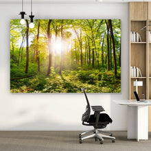 Lade das Bild in den Galerie-Viewer, Aluminiumbild Wald No. 1 Querformat