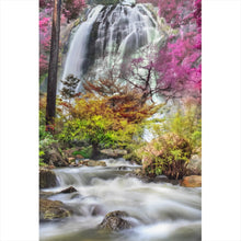 Lade das Bild in den Galerie-Viewer, Poster Wasserfall in Klonglan Thailand Hochformat