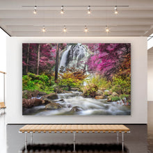 Lade das Bild in den Galerie-Viewer, Poster Wasserfall in Klonglan Thailand Querformat