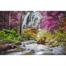 Lade das Bild in den Galerie-Viewer, Poster Wasserfall in Klonglan Thailand Querformat