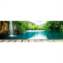 Lade das Bild in den Galerie-Viewer, Poster Wasserfall in Kroatien Panorama