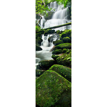 Lade das Bild in den Galerie-Viewer, Aluminiumbild Wasserfall in Thai Nationalpark Panorama Hoch