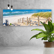 Lade das Bild in den Galerie-Viewer, Acrylglasbild Weg zum Strand Panorama