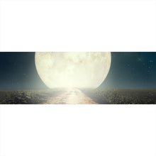 Lade das Bild in den Galerie-Viewer, Poster Weg zum Vollmond Panorama