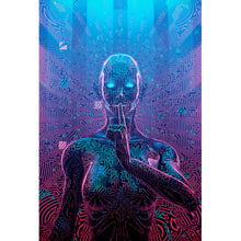 Lade das Bild in den Galerie-Viewer, Poster Weibliche Künstliche Intelligenz Hochformat