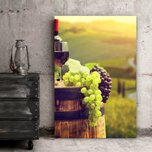 Lade das Bild in den Galerie-Viewer, Poster Wein Liebe Hochformat