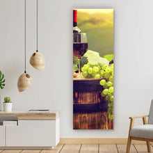Lade das Bild in den Galerie-Viewer, Poster Wein Liebe Panorama Hoch