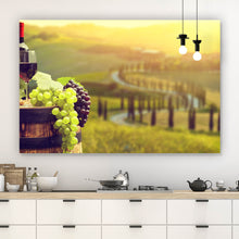 Lade das Bild in den Galerie-Viewer, Poster Wein Liebe Querformat