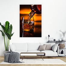 Lade das Bild in den Galerie-Viewer, Aluminiumbild Whiskey Hochformat